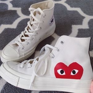 Converse x comme des garcons play high tops